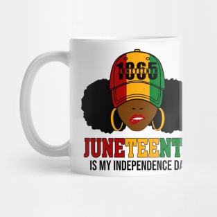 Juneteenth Is My Independence Day 1865 Black History African Mug